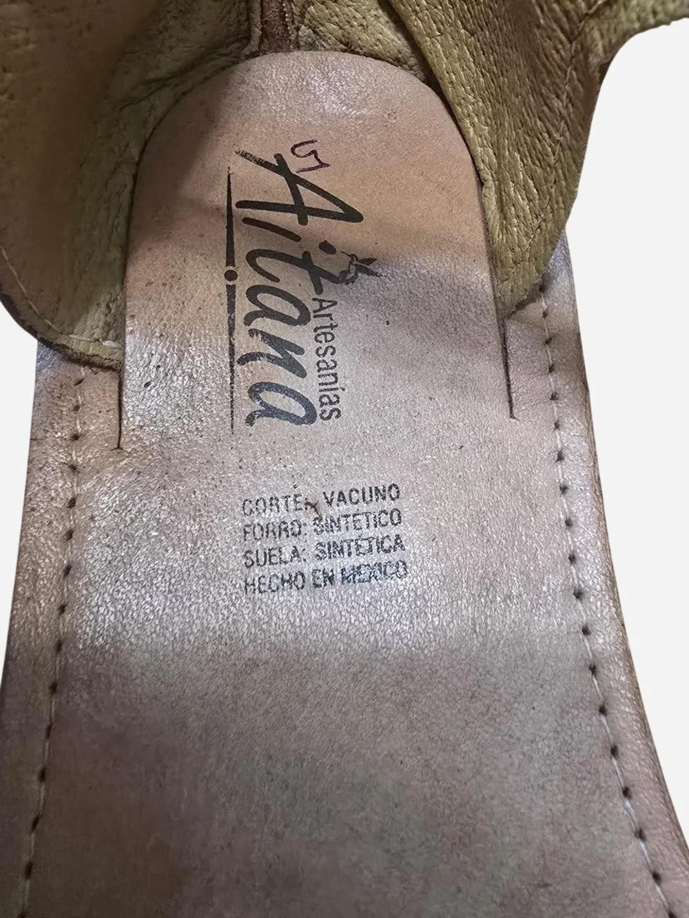 Handcrafted Brown Leather Espadrilles with Floral Embroidery